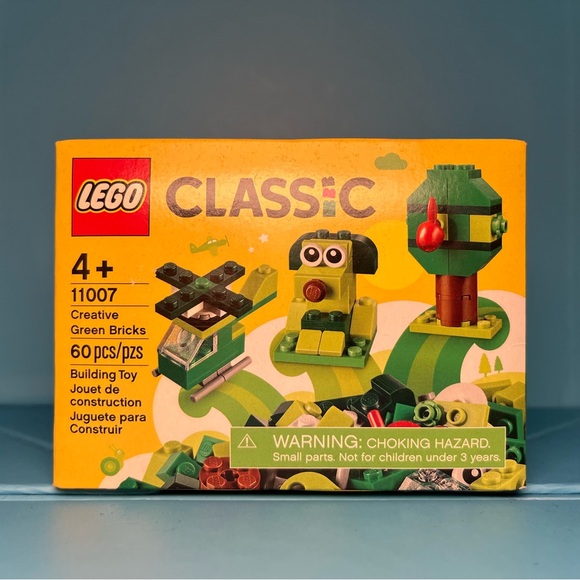 LEGO - Classic 11007 - Creative Green Bricks - NIB - 60 pieces - Picture 1 of 6